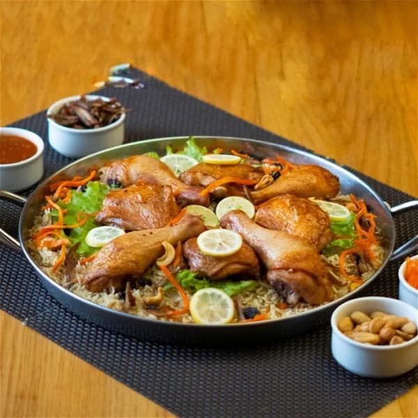Lemon Baked Chicken Platter