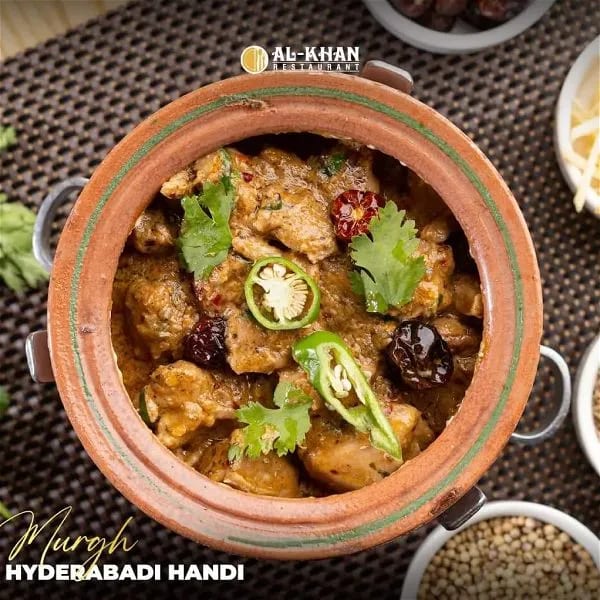 Chicken Hyderabad Handi